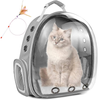 Transparent Cat Backpack Carrier Bag - Breathable Travel Pet Bag | PET-CBB-TRN01