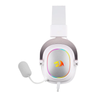 Redragon Zeus X RGB Gaming Headset, White with Rose | H510WR-RGB
