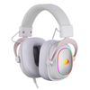 Redragon Zeus X RGB Gaming Headset, White with Rose | H510WR-RGB