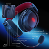 Redragon H510 PRO 3-Mode RGB Gaming Over-Ear Wireless Headset | H510-PRO