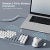 Redragon Wireless Keyboard and Mouse Combo, Lollipop Blue | BS-8772