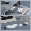 Redragon Wireless Keyboard and Mouse Combo, Lollipop Blue | BS-8772