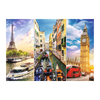 Trefl Puzzle: Travel Through Europe - 4000 Pieces | 45009