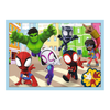 Trefl 4-in-1 Spidey and His Amazing Friends Puzzle - 12-24 Pcs | 34611