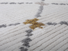 Zymta Comfy Linked Stars 160 x 230 cm Winter Carpet - Off White / Grey / Terracotta / Yellow | co1071