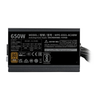 Cooler Master MWE 650W V3 Bronze Efficiency ATX PSU | MPE-6501-ACABW-3BEU