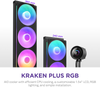 NZXT Kraken Plus 360 RGB 360mm AIO Liquid Cooler w/ 1.54″ LCD & RGB | RL-KR360-B2