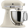 KitchenAid Artisan 4.8L Tilt-Head Stand Mixer + 3L Bowl + Flex Edge Beater - Beige | 5KSM175PSEFL
