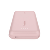 Belkin Boost Charger 10K Power Bank with Integrated USB-C Cable – Pink | BPB021HQPK