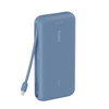 Belkin Boost Charger 20K Power Bank with Integrated USB-C Cable – Blue | BPB024HQBL