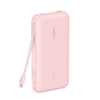 Belkin Boost Charger 20K Power Bank with Integrated USB-C Cable – Pink | BPB024HQPK