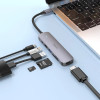 Hoco USB-C 6-in-1 Hub 60W | HB28