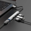 Hoco USB Hub 4 in 1 USB-C to USB-A | HB26