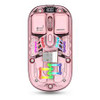 Coteci Magic Crystal IV Dual Mode Mouse - Pink