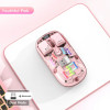 Coteci Magic Crystal IV Dual Mode Mouse - Pink