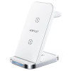 AceFast AirCharge 3 in 1 Wireless Charger Desktop Holder - White | E15