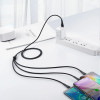 Mcdodo Lightning Type-C Micro USB 3 in 1 Cable 1.2m | CA-696