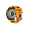 Garmin fenix 8 47 mm - AMOLED Smartwatch - Titanium Spark Orange Band | 010-02904-10