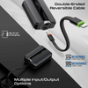 Promate Ultra-Compact 30W PD Power Bank with USB-C / Lightning Ports & Bidirectional Cable - Black | Neo-10Uni.BLACK