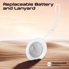 Promate Ultra-Compact Smart Precision Tracking Wireless Tag for Apple Find My App | PROTAG-1.WHITE