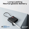 Promate TSA Luggage Lock with Smart Precision Tracking Tag, Works with Find My App | TAGLOCK