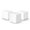 Mercusys Halo H32G 3-pack AC1200 whole home mesh WiFi system white cube units
