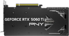 PNY GeForce RTX 5060 Ti OC Dual-Fan Graphics Card - 8 GB GDDR7 - PCI Express 5.0 - Boost Clock 2692 MHz - Core Black | VCG5060T8DFXPB1