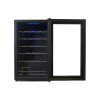 Kenwood Beverage Cooler 24 Bottles Wine Cooler With Double Glass Door | BCM24.000BK