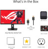 ASUS ROG Strix XG279CNS 27-inch Full HD USB-C gaming monitor with ROG design on gaming desk