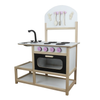 Kids Wooden Kitchen Playset with Sink & Oven | OK109764