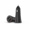 Mi 37W Dual-Port Car Charger - USB-A Fast Charging - 37W Max Output - Black | CC06ZM