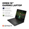 HP OMEN 16 Gaming Laptop - 16" QHD Display - Intel Core Ultra 7 255H - 16GB RAM - 1TB SSD - NVIDIA GeForce RTX 5060 | 16-am0073dx