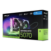 PNY GeForce RTX 5070 EpicX ARGB OC Triple Fan Graphics Card - 12GB | VCG507012TFXXPB1-O