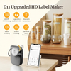 NIIMBOT D11 Portable Label Maker Machine - Bluetooth Label Printer - Black