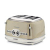 Ariete Vintage Toaster 4 Slice 1630W - Beige | 0156/03
