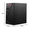 MSI MAG Shield M301 Micro-ATX Tower PC Case – Full Metal Design | MAG-SHIELD-M301
