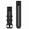 Garmin QuickFit 22 Watch Bands Black Silicone | 010-13392-02