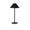 Black Wireless LED Table Lamp - 35 cm, 3 Adjustable Lights, Durable Metal | SK1951425