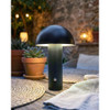 Black Wireless Mushroom LED Table Lamp 22 cm with Touch Dimming | SK195145
