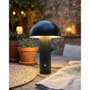 Black Wireless Mushroom LED Table Lamp 22 cm with Touch Dimming | SK195145