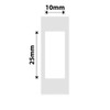 NIIMBOT B18/N1 EW10X25mm 220 Labels Per Roll White | NB383