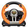 PXN V3 Pro 180° Steering Wheel with Pedals & Vibration Feedback - Orange