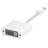 Apple MB570 Mini DisplayPort to DVI adapter white compact connector front view