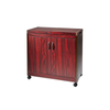 Hostess Connoisseur Trolley Full Doors Brown | HL6232DB
