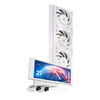 Thermalright Trofeo Vision 360 ARGB Liquid CPU Cooler with 6.86″ Screen - White