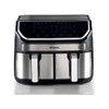 Ariete Dual Air Fryer 9L 2100W - Stainless Steel | 4625