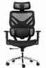 Valencia Office Chair High-Back Ergonomic Mesh Chair with Adjustable Armrests | VL LY-8059H-BK