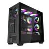 DarkFlash ATX PC Case, Black | DS900WS