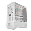 DarkFlash ATX PC Case With 4 ARGB Fans - White | DY460