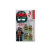 TMNT Action Figure & Weapon Set – Raphael Turtle with Launcher & Accessories | A6-1/2/3/4